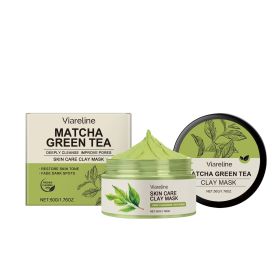 VIARELINE Green Tea Cleansing Clay Mask, 50 g