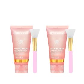 Only Supports Self Pickup With Waybill Collagen Night Wrapping Mask Firm & Lift Skin, Keep Soft & Elastic, Reduce Dry Lines (Option: 200ml)
